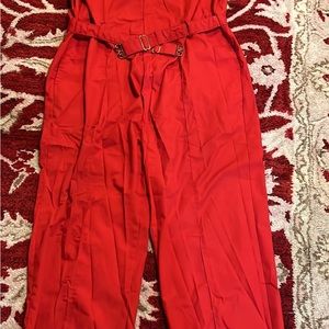70’s VINTAGE GAS STATION JUMPSUIT MED